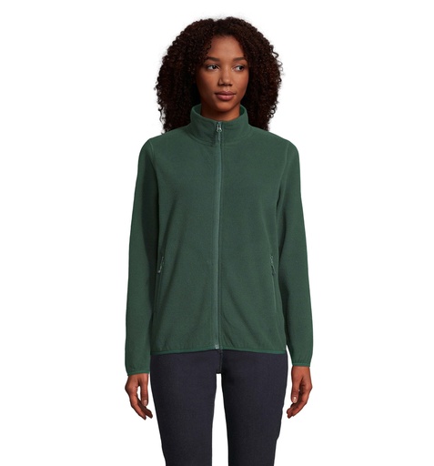 FACTOR WOMEN MICROFLEECE - Ciemno-Zielony