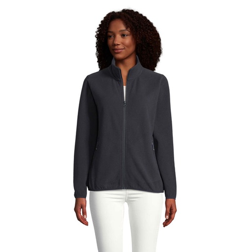 FACTOR WOMEN MICROFLEECE - Granatowy