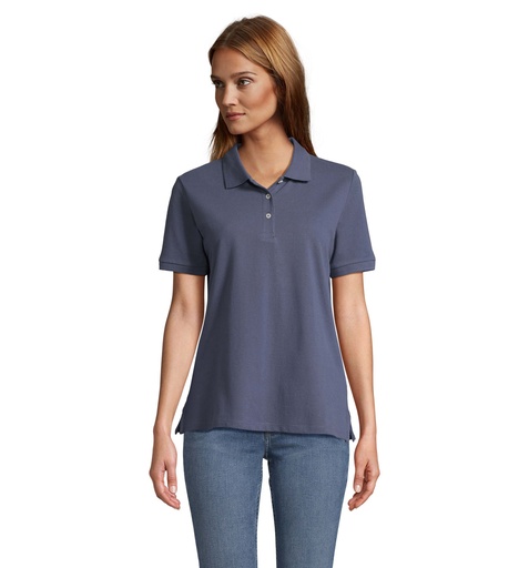 PACIFIC WOMEN POLO - Denim