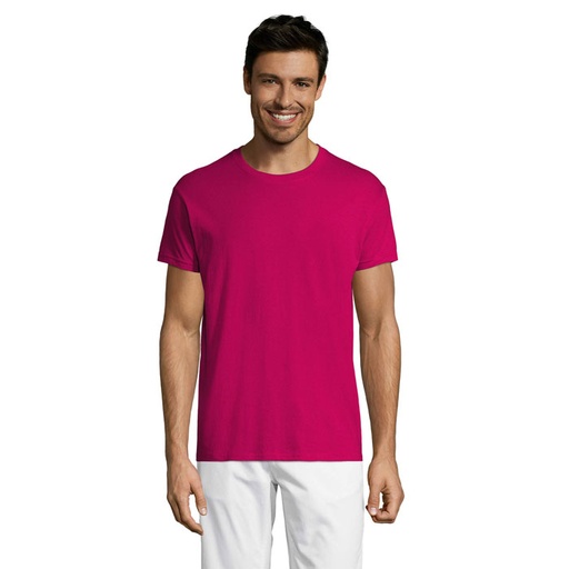 Koszulka REGENT Unisex 150g - Fuchsia