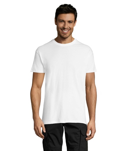 Koszulka REGENT Unisex 150g S11380-WH - Bialy