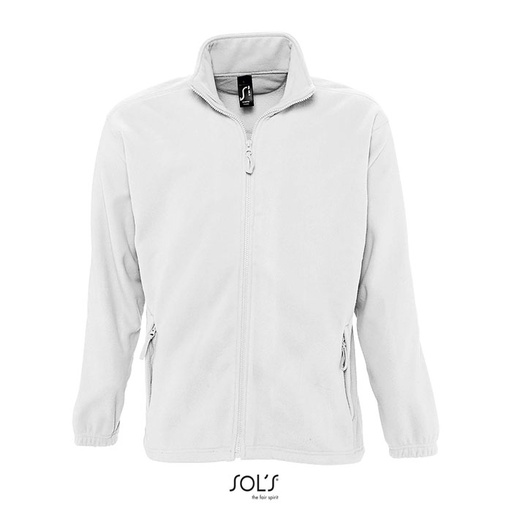NORTH Bluza polarowa S55000-WH - Bialy