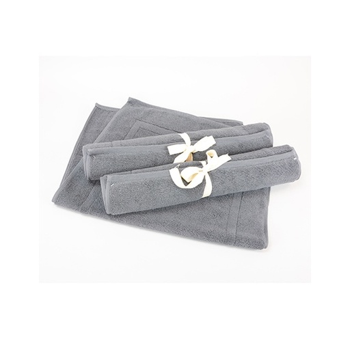 Mata kąpielowa bawełniana AR019 - Anthracite Grey