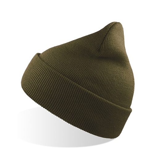 Czapka beanie AT703 - Olive