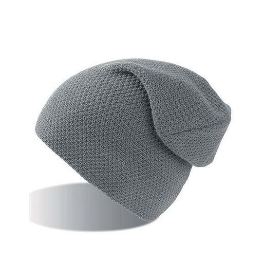 Czapka zimowa oversize AT710 - Grey