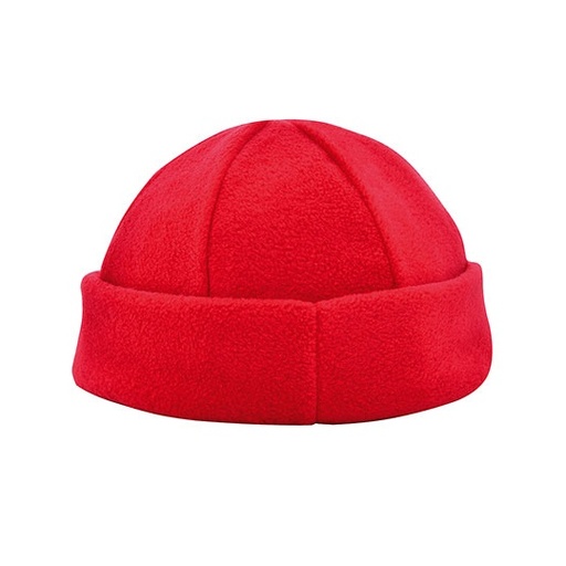 [C738-1000037141] Czapka 6-panelowa Polarowa C738 - Red
