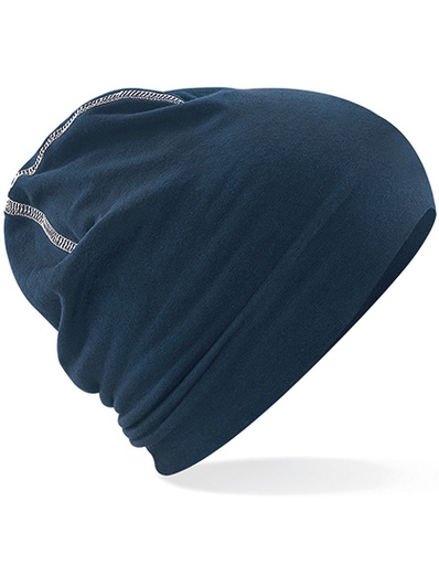 Czapka Dwuwarstwowa Bawełniana CB366 - French Navy & White