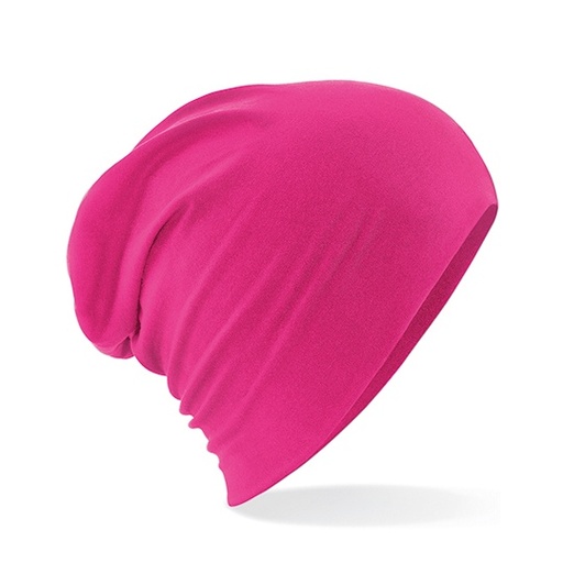 Czapka Beanie Luzna Bawelniana Dwuwarstwowa CB368 - Fuchsia