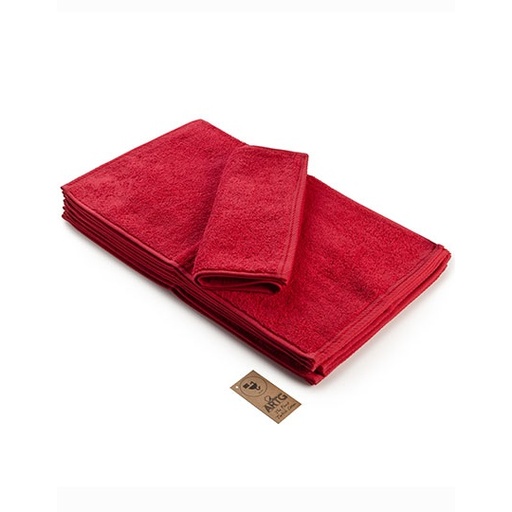 Ręcznik gościnny AR034 - Deep Red