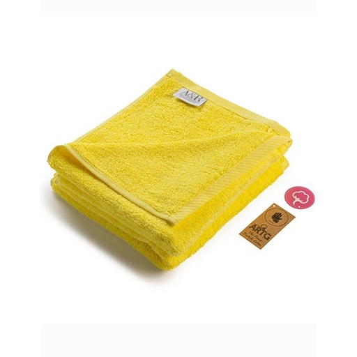Ręcznik Bawełniany Frota Gesty Splot AR035 - Bright Yellow