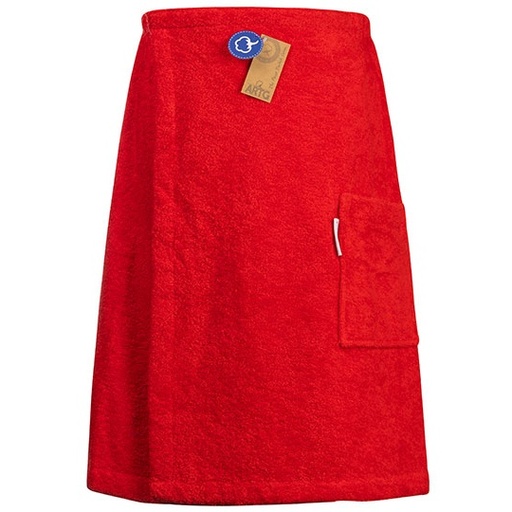 [AR042-1000283810] Kilt Kąpielowy Bawełniany AR042 - Fire Red