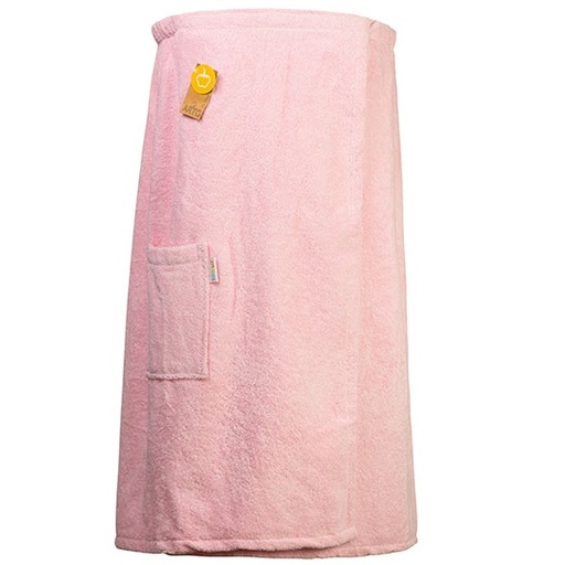 Kilt Saunowy Damski Bawełniany AR043 - Light Pink