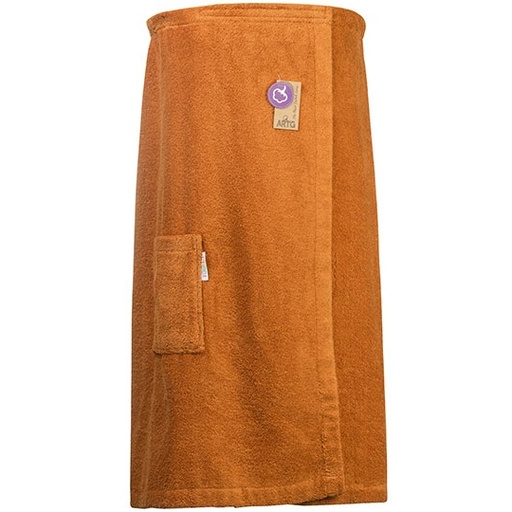 Kilt Saunowy Damski Bawelniany AR043 - Cinnamon