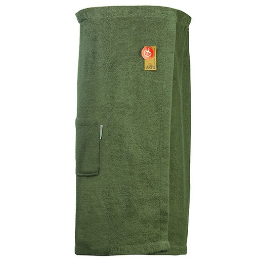 Kilt Saunowy Damski Bawelniany AR043 - Army Green