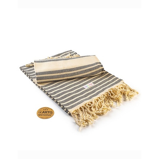 Ręcznik AR055 - Black & Ivory