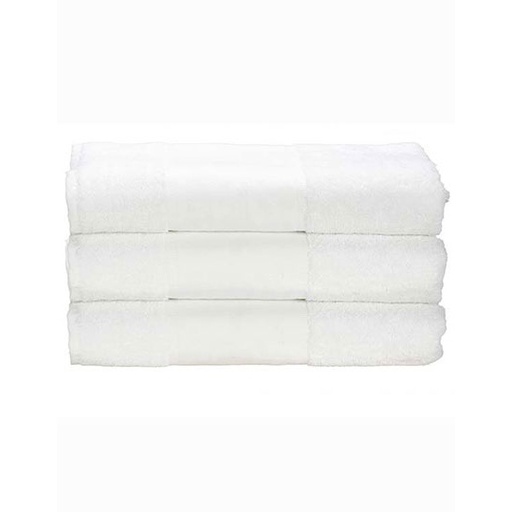 Ręcznik do rąk z bordiurą AR070 - White