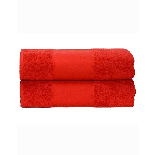 Recznik Kapielowy Bawelniany AR071 - Fire Red