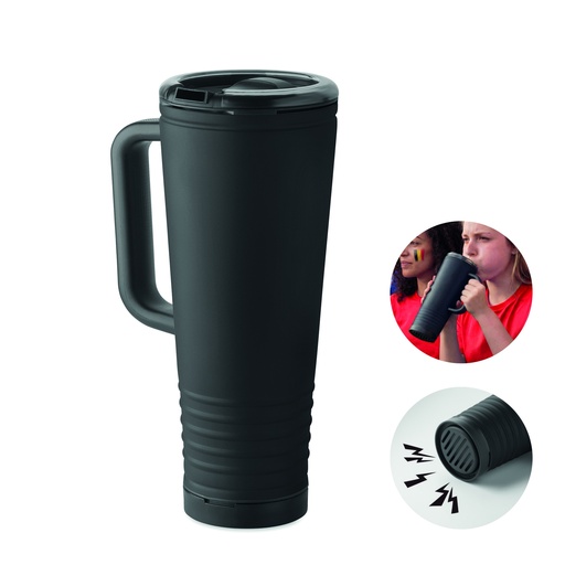 Dwuscienny kubek Howler 700 ml MO2995-03 - Czarny