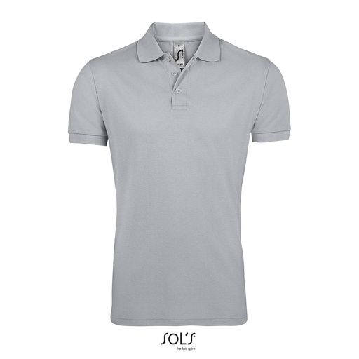 PRIME Męskie polo 200g - Pure Grey