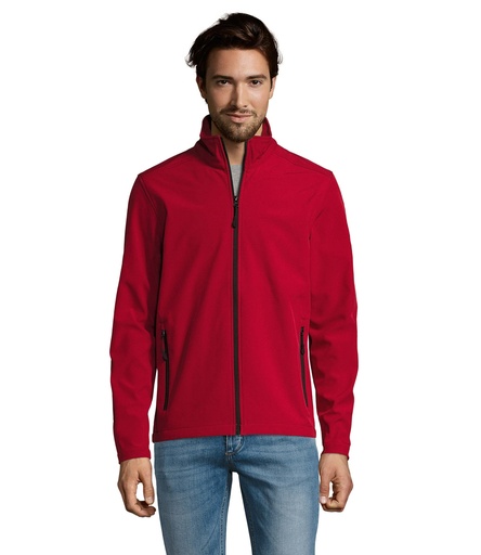 RACE męski softshell - Pepper Red