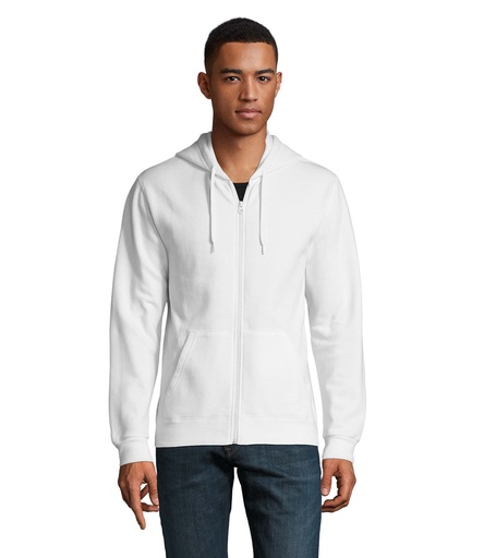 STONE UNI HOODIE 260g S01714-WH - Bialy