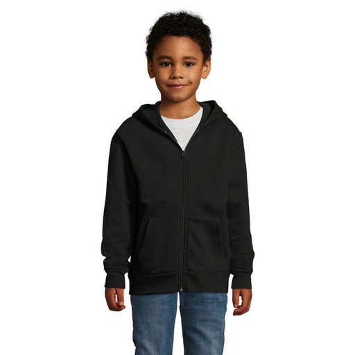 STONE Dzieciecy hoodie S02092-BK - Czarny