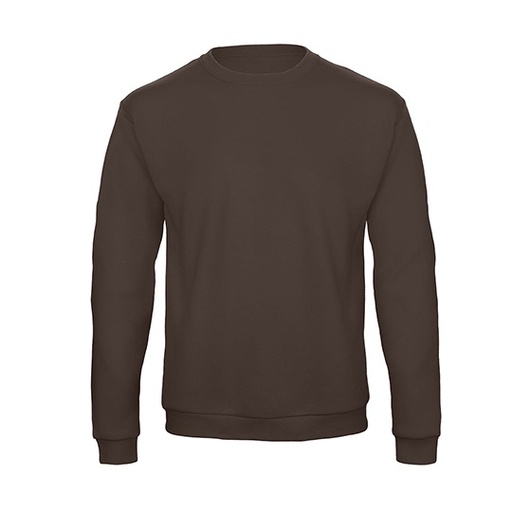 Bluza Klasyczna Bawelna Poliester Szczotkowana BCWUI23 - Brown
