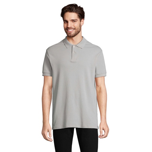 PACIFIC MEN POLO - Pure Grey