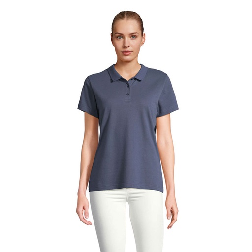 [S04501-DM] PULSE WOMEN POLO S04501-DM - Denim