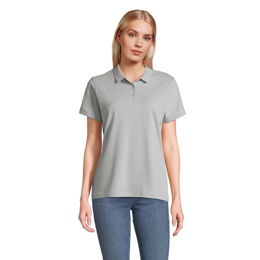 [S04501-PG] PULSE WOMEN POLO S04501-PG - Pure Grey