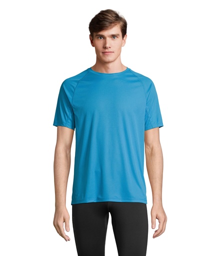 [S04787-AQ] VORTEX RAGLAN T-SHIRT - Aqua