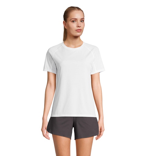 VORTEX WOMEN RAGLAN T-SHIRT S04788-WH - Bialy