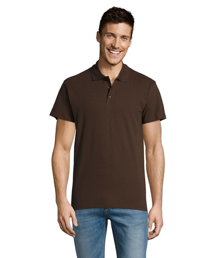 SUMMER II MEN polo 170g - Chocolate
