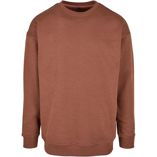 Bluza crewneck BY075 - Bark