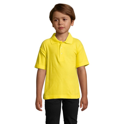 SUMMER II KIDS Polo 170g - Dorado