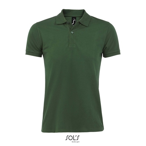PERFECT MEN Polo 180g - Ciemno-Zielony