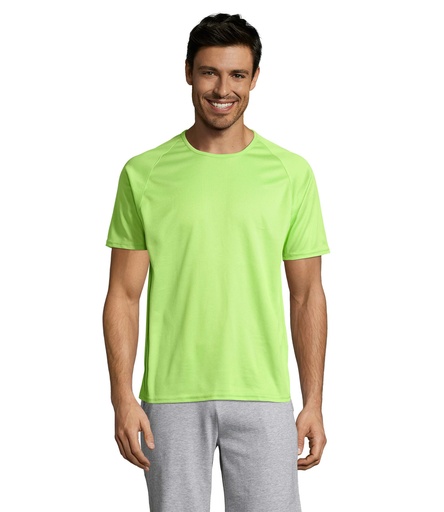 Koszulka meska SPORTY S11939-AG - Apple Green