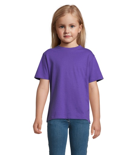 REGENT Dziecięcy T-SHIRT - Dark Purple