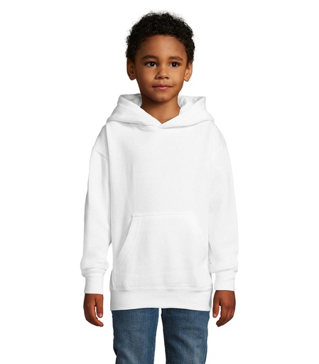 Bluza z kapturem SLAM KIDS S13255-WH - Bialy