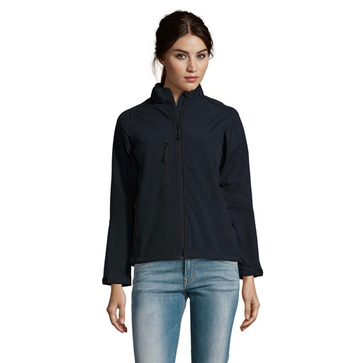 [S46800-AB] ROXY Damski softshell 340g - Abyss Blue