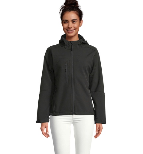 REPLAY DAMSKA SOFTSHELL S46802-BK - Czarny