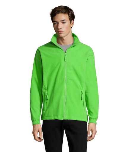 NORTH Bluza polarowa S55000-LM - Lime