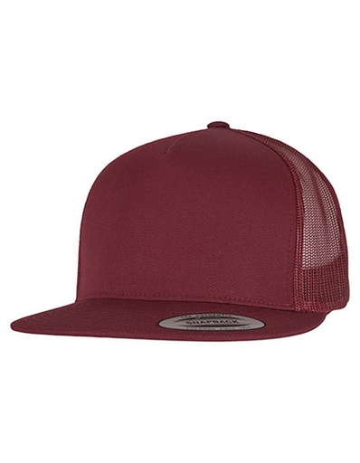 [FX6006-1000390367] Czapka Trucker Bawełniana z Siateczką FX6006 - Maroon