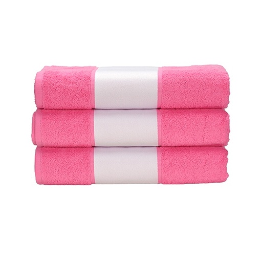 Recznik Bawelniany z Bordiura Sublimacyjna AR080 - Pink