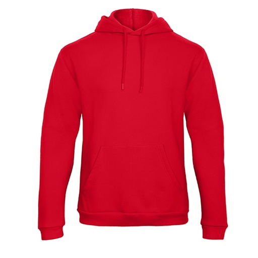 Bluza Klasyczna Bawelniana z Recyklingu BCWUI24 - Red