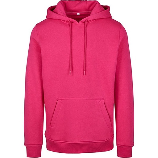 Bluza Dluga Bawelniana Poliestrowa Szczotkowana BY011 - Hibiskus Pink