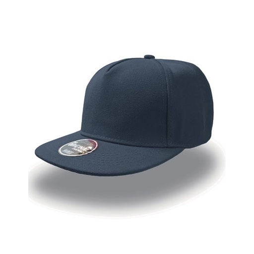 Czapka z daszkiem snapback AT401 - Navy
