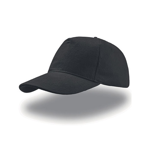 Czapka pieciopanelowa AT501 - Black