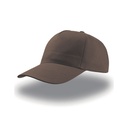 Czapka pięciopanelowa z daszkiem - Brown