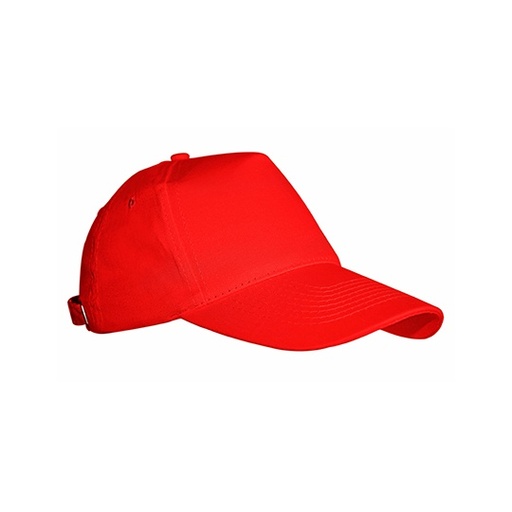 Czapka 5-panelowa C541 - Red